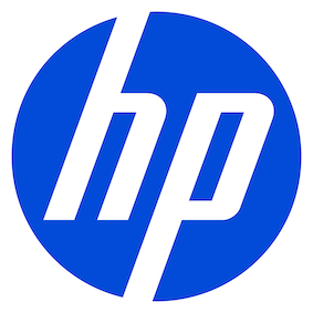 HP brand logo